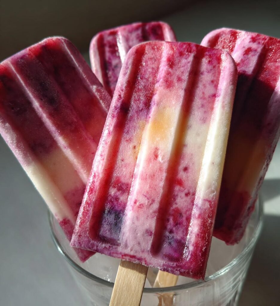 Yogurt Popsicles July — Classic