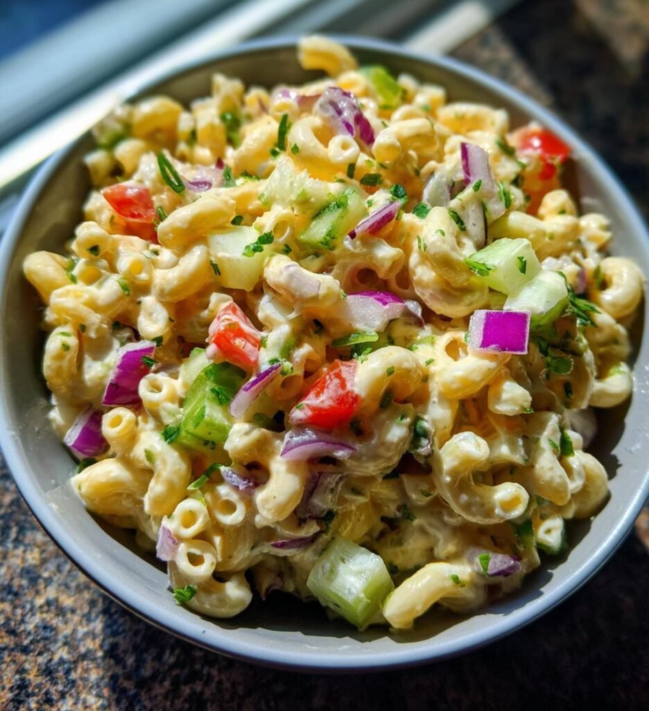 Labor Day Macaroni Salad Classic