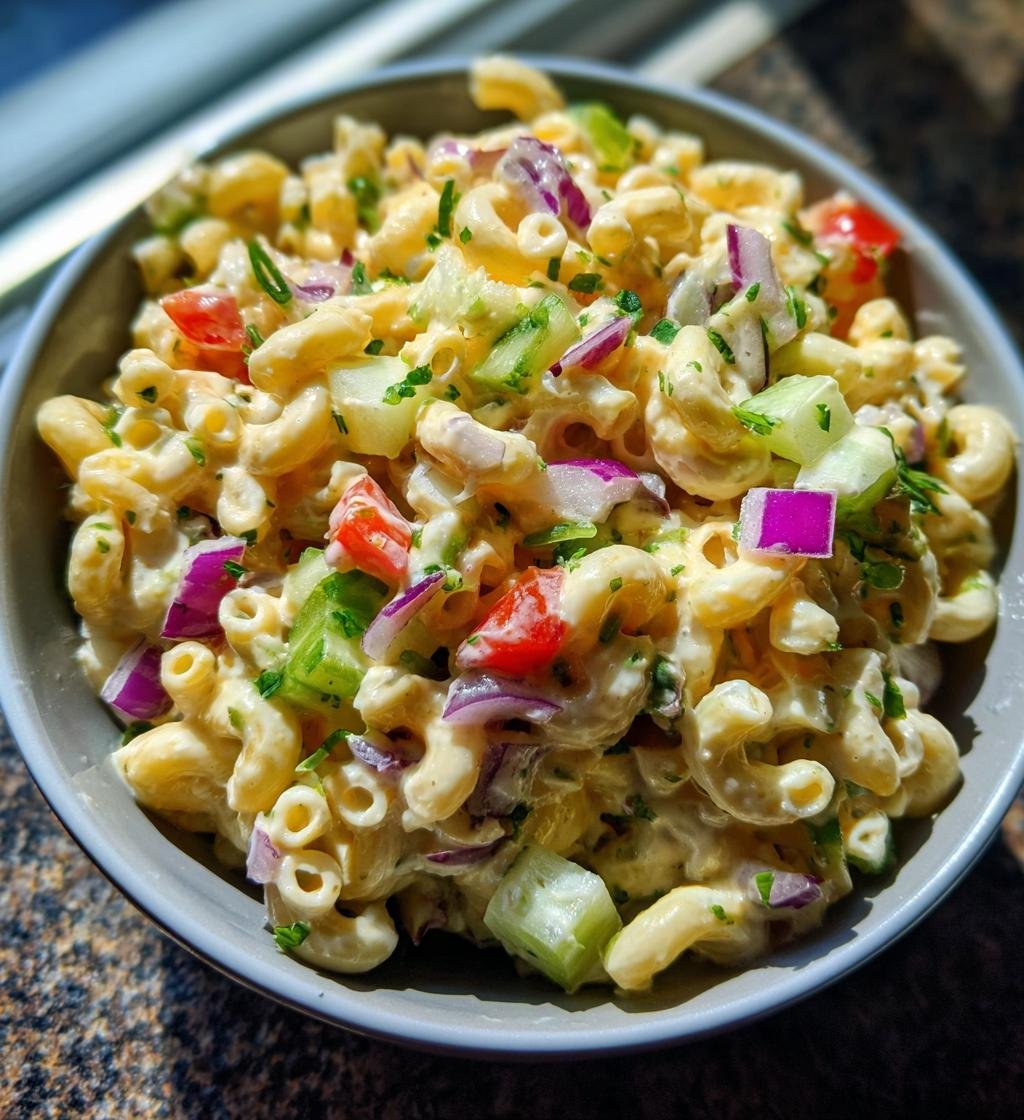 Labor Day Macaroni Salad Classic